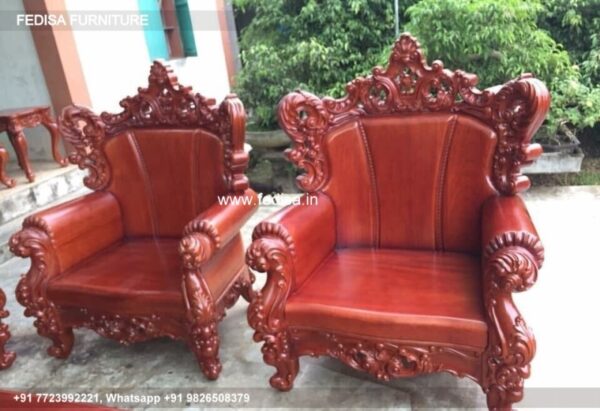 Wooden Sofa Set Wooden 6 Seater Sofa Below 10000 No-4362 Latest Wooden Sofa