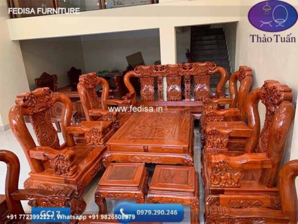 Wooden Sofa Set Wooden Sofa Set No-4375 Designer Wooden Sofa Set