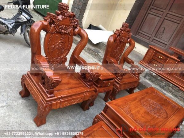 Wooden Sofa Set Wooden Wrought Iron Sofa Set No-4382 Luxury Wooden Sofa Set