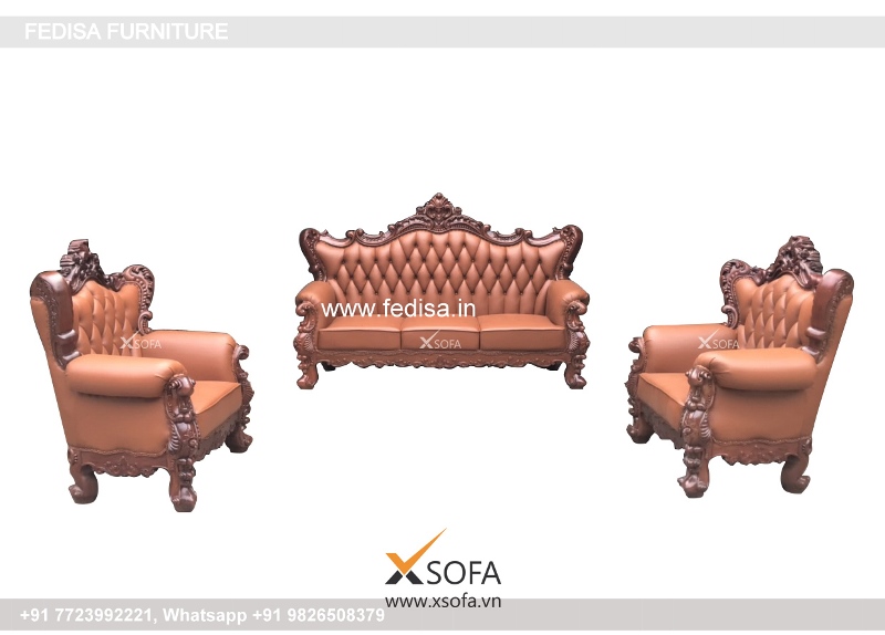 Wooden Sofa Set Wooden Sofa Set With Teapoy No-4489 Simple Sofa Set Wooden