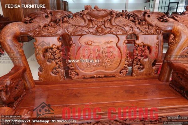 Wooden Sofa Set Wooden C Type Sofa Set No-4594 Urban Ladder Wooden Sofa