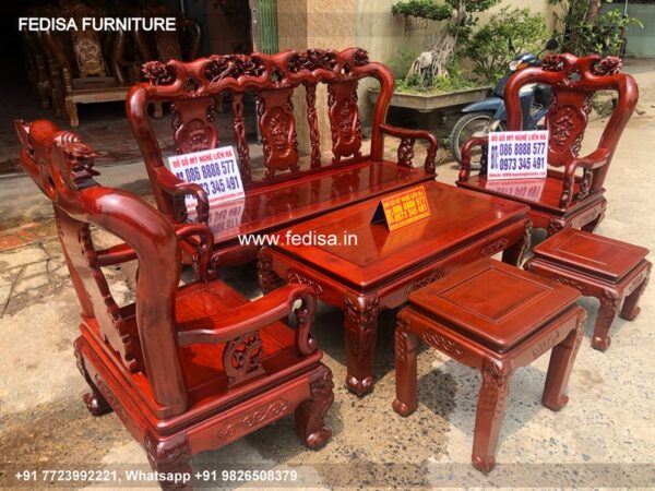 Wooden Sofa Set Wooden Beige L Shaped Sofa No-4616 Wooden Royal Sofa Set