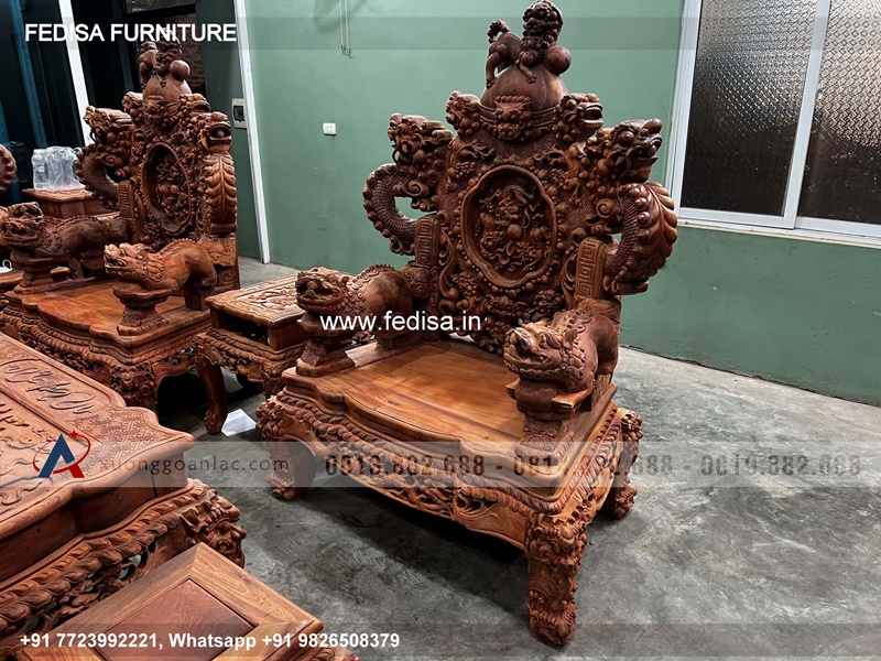Wooden Sofa Set Wooden Mehidpurwala Sofa Set No-4664 Wooden Corner Sofa Set