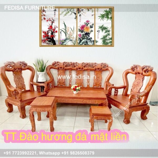 Wooden Sofa Set Wooden 6 & 2 Seater Sofa Set No-4673 Amazon Sofa Set Wooden