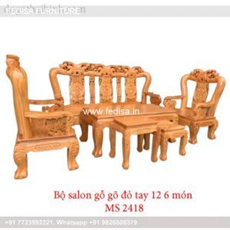 Wooden Sofa Set Wooden Sofa Packages No-4707 Luxury Wooden Sofa Set
