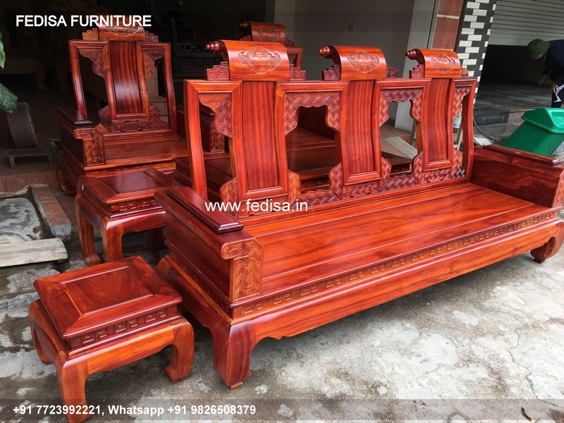 Wooden Sofa Set Wooden L Shape Sofa Color Combination No-4727 Wooden Sofa Cushion Set