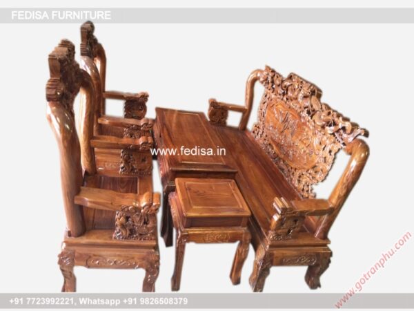 Wooden Sofa Set Wooden Winchester Sofa Set No-4733 19 Seater Wooden Sofa Below 10000
