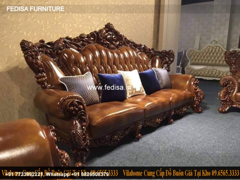 Wooden Sofa Set Wooden White Recliner Sofa Set No-4767 L Shape Wooden Sofa Set