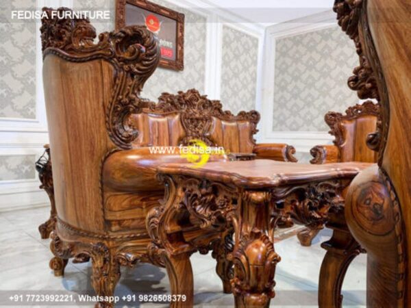 Wooden Sofa Set Wooden Sofa Set With Cushion No-4838 Old Wooden Sofa Set Olx