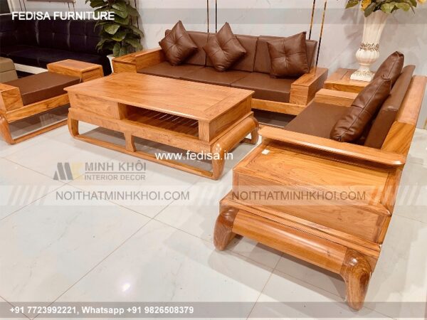 Wooden Sofa Set Wooden 6 Piece Sofa Set Sale No-4863 21 Seater Wooden Sofa Below 10000