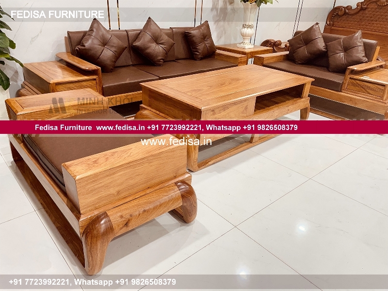 Wooden Sofa Set Wooden Royal Oak Wooden Sofa Set No-4865 77 Seater Wooden Sofa Set