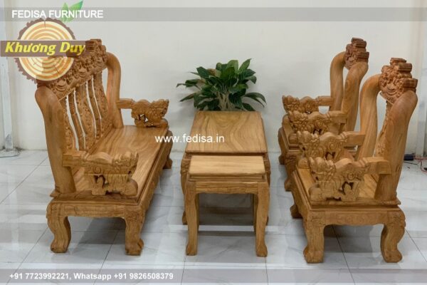 Wooden Sofa Set Wooden L Type Sofa Set Price No-4911 22 Seater Wooden Sofa