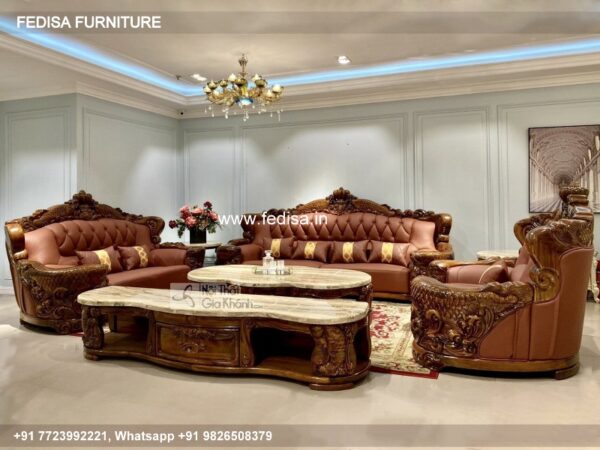Wooden Sofa Set Wooden Bantia Sofa Sets No-4919 Urban Ladder Wooden Sofa