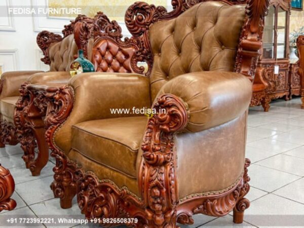 Wooden Sofa Set Wooden Sofa Set Beige No-4951 Wooden Sofa 5 Seater