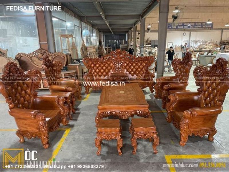 Wooden Sofa Set Wooden Fluffy Sofa Set No-4973 Wooden Sofa Set