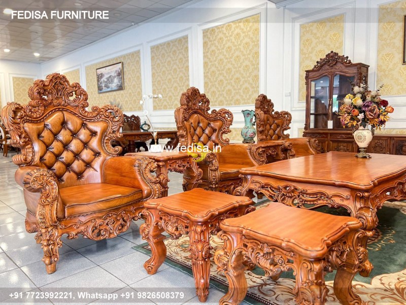 Wooden Sofa Set Wooden Seti Sofa Set No-4984 Urban Ladder Wooden Sofa