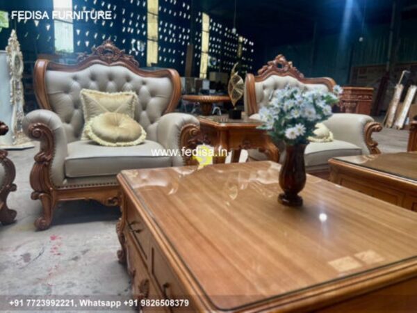 Wooden Sofa Set Wooden Bali Corner Sofa Set No-4999 Wooden Carved Sofa Set