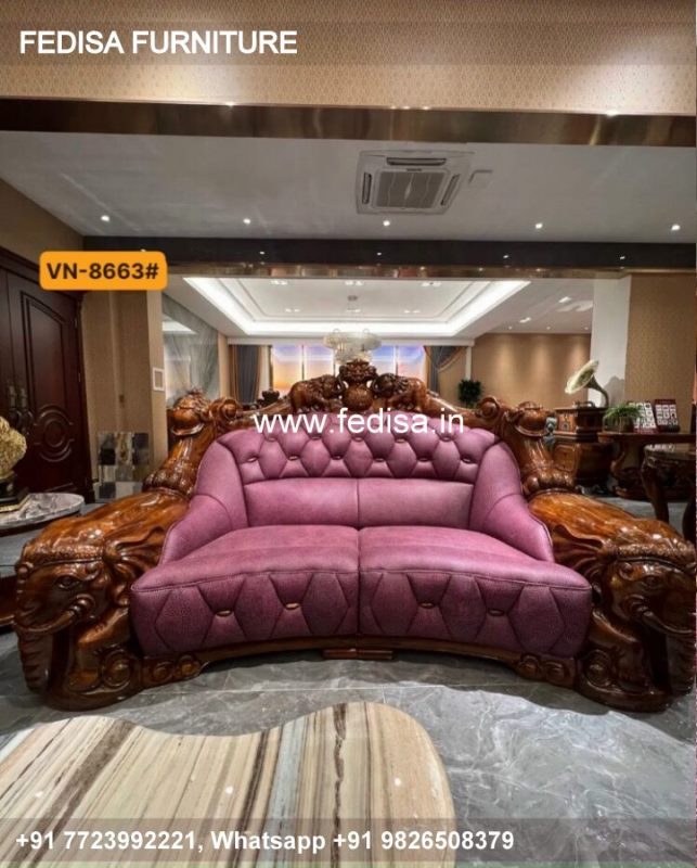 Wooden Sofa Set Wooden 10003 Sofa Set No-5012 Latest Wooden Sofa