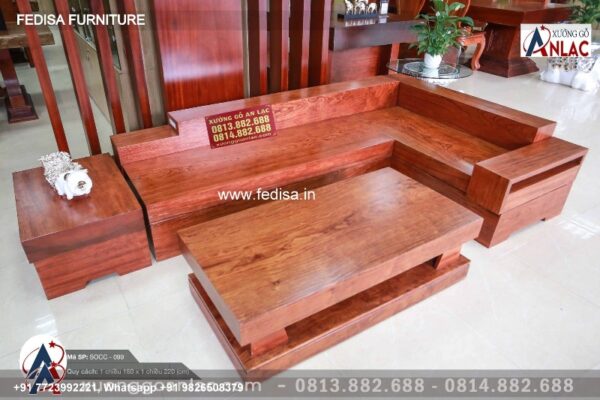 Wooden Sofa Set Wooden 6 And 2 Sofa Set No-5018 Cushion For Wooden Sofa Set