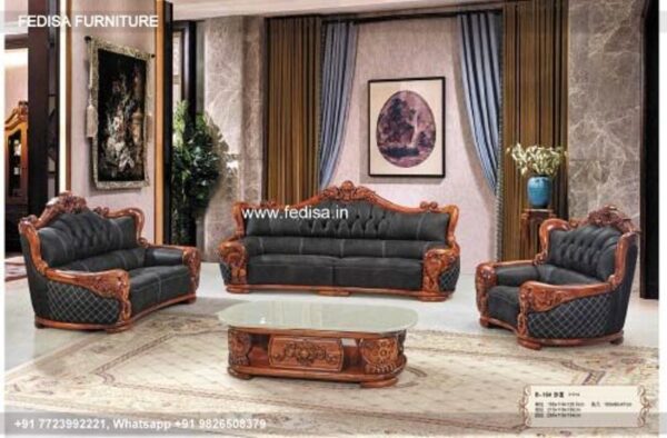 Wooden Sofa Set Wooden Luxury Wooden Sofa Set No-5037 Wooden Sofa Set Online Flipkart
