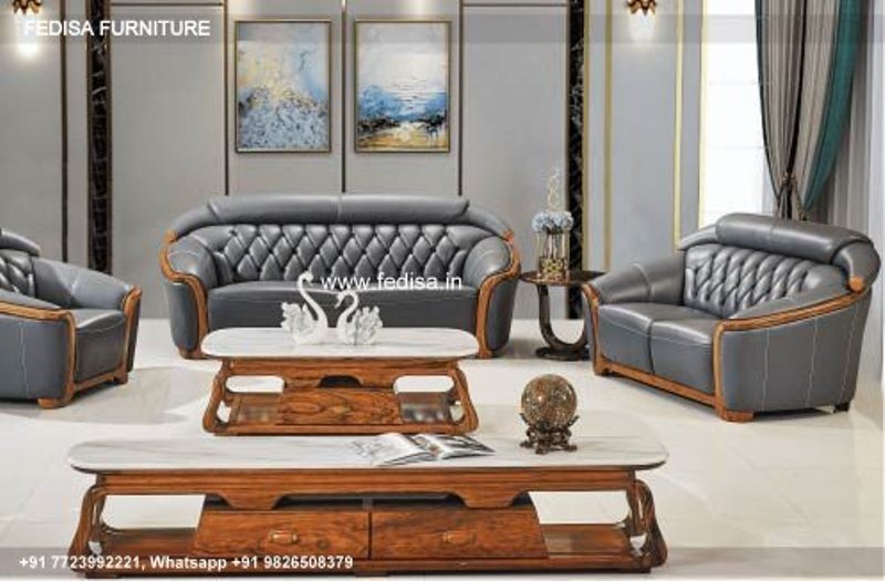 Wooden Sofa Set Wooden Purple Living Room Sets No-5056 Simple Wooden Sofa Set