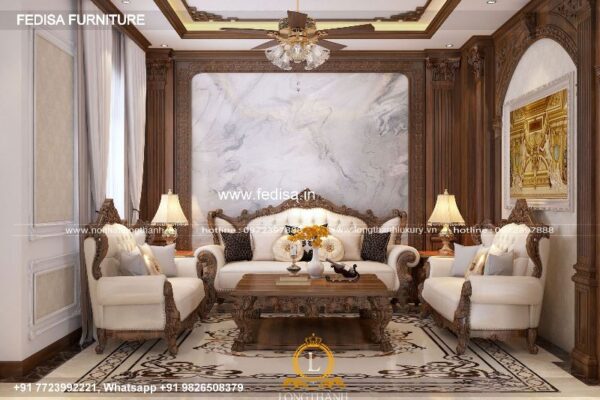Wooden Sofa Set Wooden Ground Sofa Set No-5098 Old Wooden Sofa Set Olx