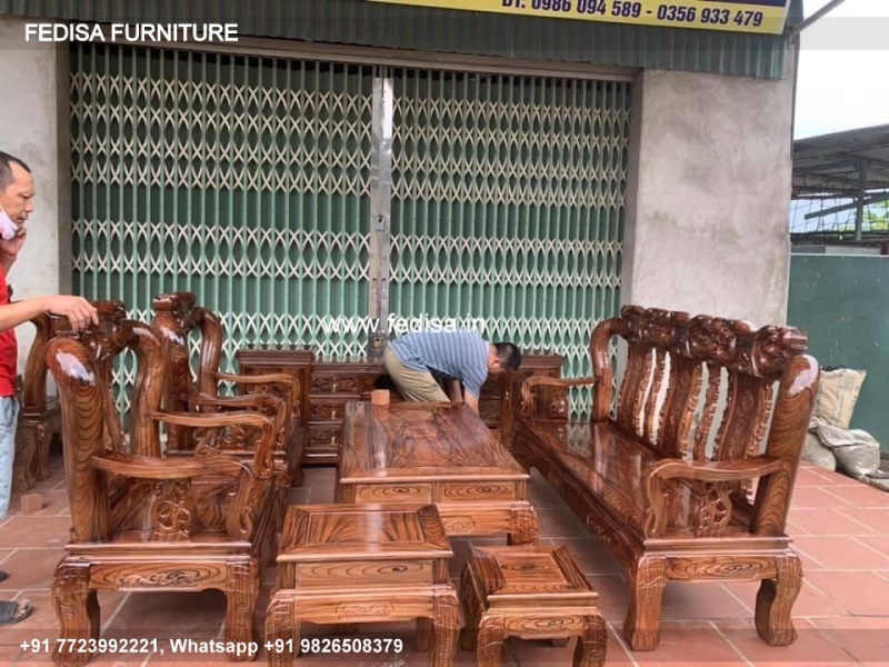 Wooden Sofa Set Wooden Living Room Furniture Sets No-5162 Wooden Sofa Price