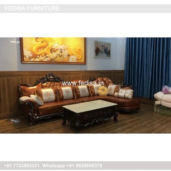 Wooden Sofa Set Wooden Velvet Sofa Set No-5225 8 Seater Wooden Sofa