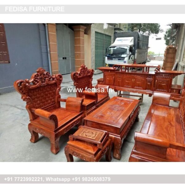 Wooden Sofa Set Wooden L Shaped Couches For Sale No-5234 Wooden Sofa Online