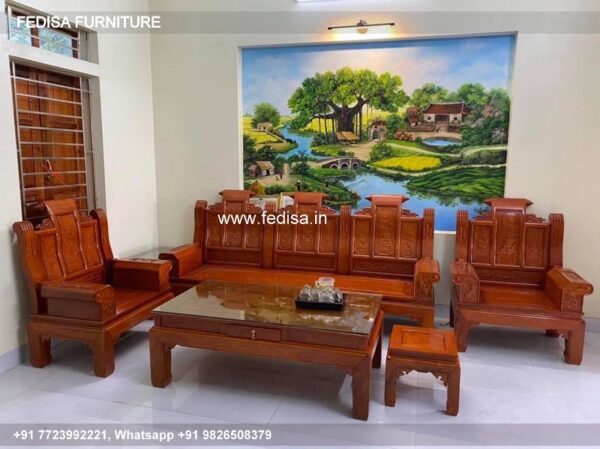 Wooden Sofa Set Wooden Green Sofa Set No-5319 Wooden Sofa Set Under 10006