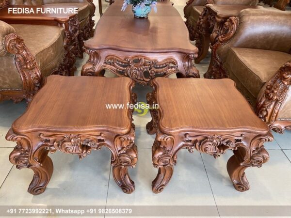 Wooden Sofa Set Wooden Setty Set No-5338 Royal Oak Wooden Sofa Set