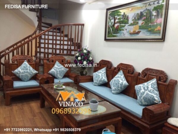 Wooden Sofa Set Wooden U Shape Sofas No-5363 Urban Ladder Wooden Sofa