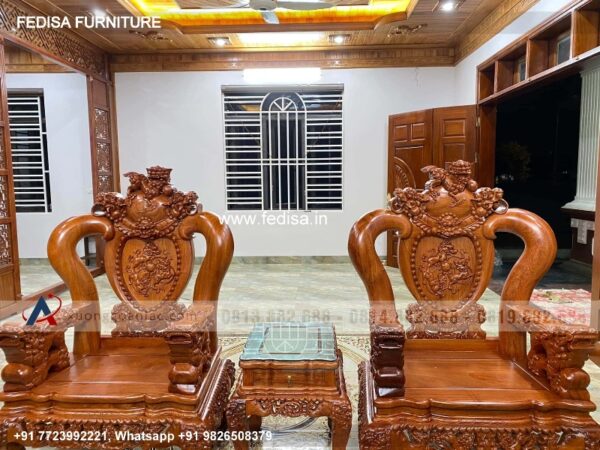 Wooden Sofa Set Wooden Black Leather Living Room Set No-5367 L Shape Sofa Set Wooden