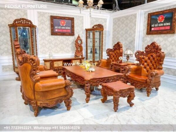 Wooden Sofa Set Wooden Stainless Steel Sofa Set No-5388 Simple Sofa Set Wooden