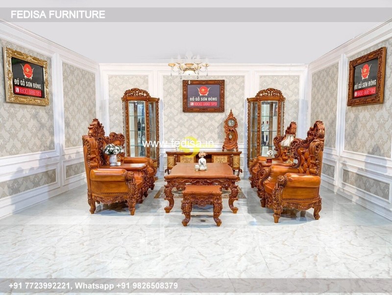 Wooden Sofa Set Wooden Bedroom Sofa Set No-5391 Latest Wooden Sofa