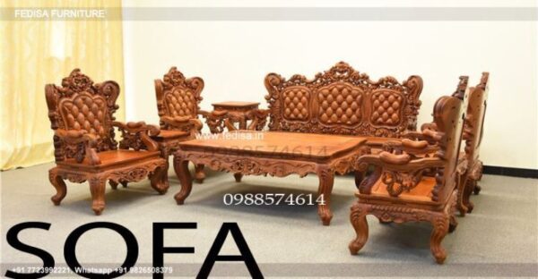 Wooden Sofa Set Wooden Sofa Set Sofa Set No-5462 Cushion For Wooden Sofa Set