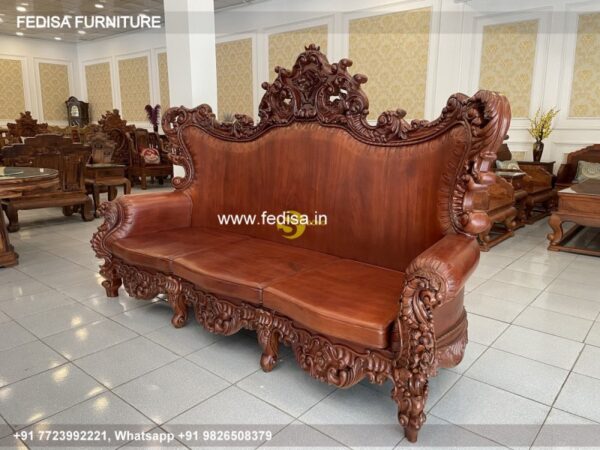 Wooden Sofa Set Wooden Turquoise Sofa Set No-5517 Best Wooden Sofa