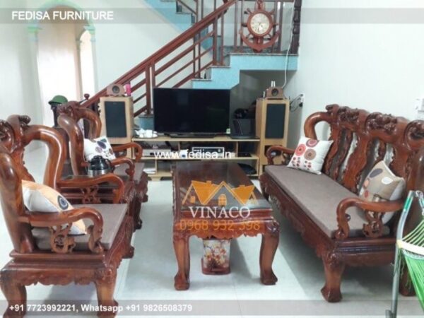 Wooden Sofa Set Wooden Cream Leather Sofa Set No-5552 Wooden Sofa Price