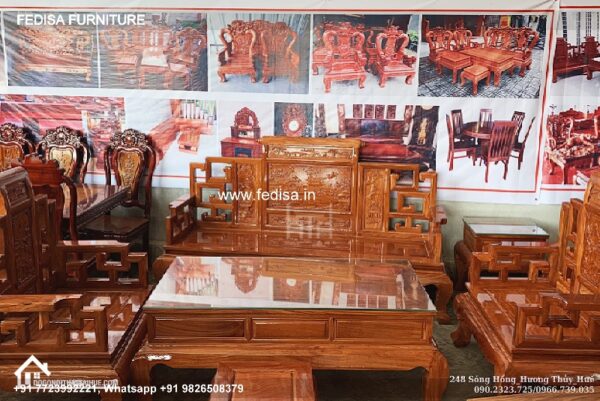 Wooden Sofa Set Wooden Sofa Set For Small Room No-5585 Wooden Sofa Set Below 5010