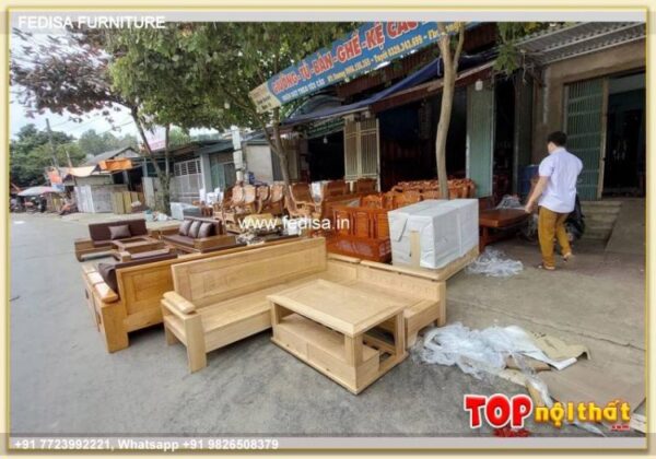 Wooden Sofa Set Wooden Corner Sofa Set Low Price No-5596 Wooden Frame Sofa Set