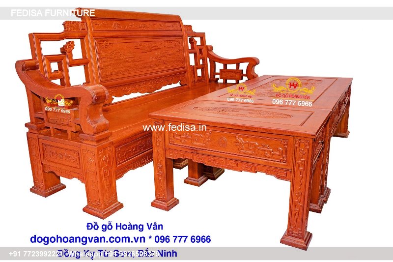 Wooden Sofa Set Wooden 6 Sofa Set No-5648 Simple Sofa Set Wooden