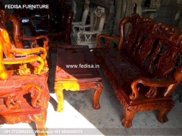Wooden Sofa Set Wooden Budget Sofa Set No-5682 Wooden Price Sofa