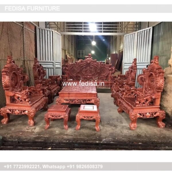 Wooden Sofa Set Wooden Small Living Room Furniture Sets No-5727 Wooden Setty Set
