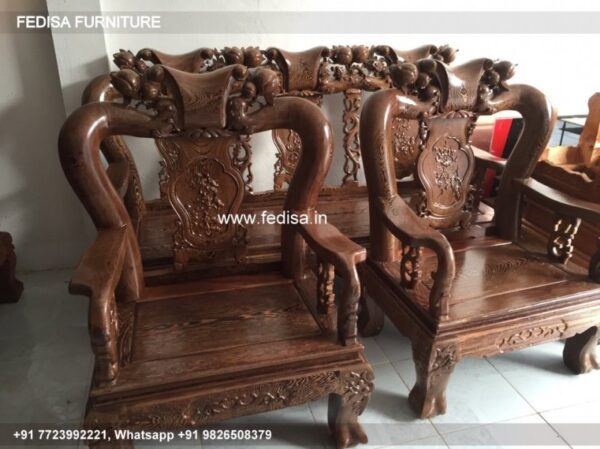 Wooden Sofa Set Wooden 13 Seater Corner Sofa No-5848 Godrej Wooden Sofa