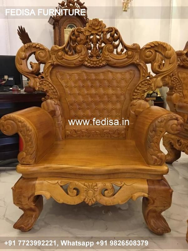 Wooden Sofa Set Wooden Slipcover For A Dual Reclining Sofa With A Center Console No-5861 L Shape Wooden Sofa Set