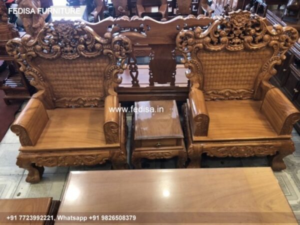 Wooden Sofa Set Wooden Sofa Set 15004 No-5868 20 Seater Wooden Sofa Set