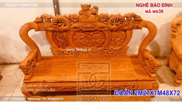 Wooden Sofa Set Wooden Three Piece Couch Set No-5918 Wooden Sofa Frame Manufacturers