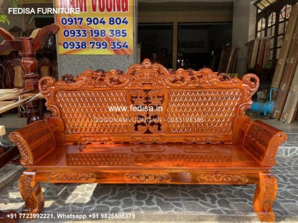 Wooden Sofa Set Wooden Ikea Couch L Shape No-5993 Second Hand Wooden Sofa