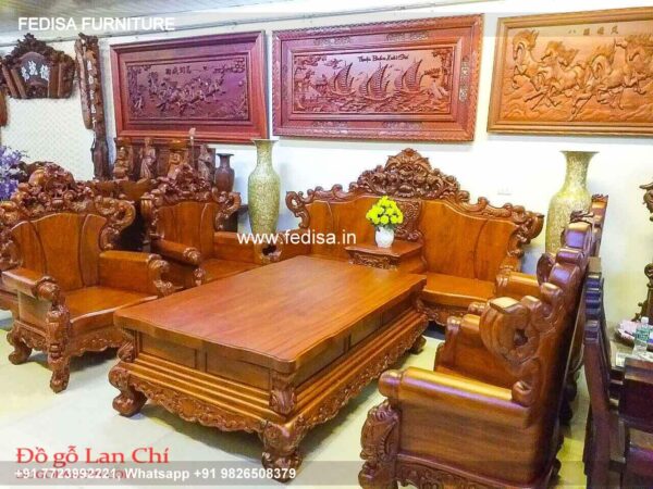 Wooden Sofa Set Wooden Sofa And 2 Chair Set No-5995 Wooden Sofa Chair Price