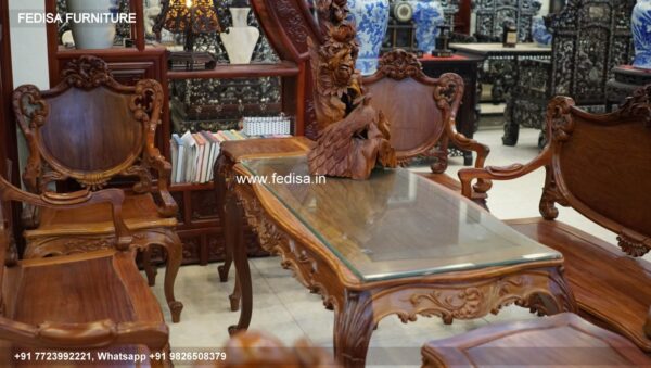 Wooden Sofa Set Wooden 11 Seater Leather Sofa Set No-6011 Wooden Setty